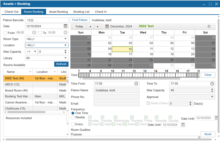 Booking | ILS Documentation