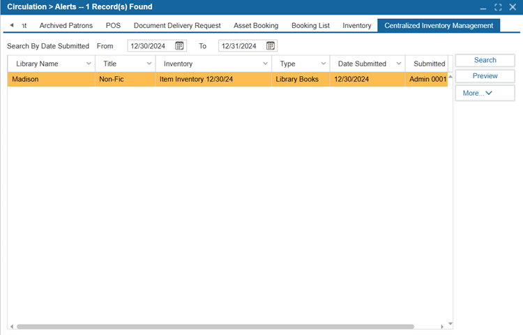 Centralized Inventory Management | ILS Documentation