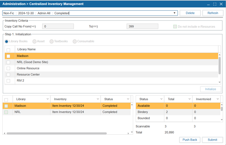 Centralized Inventory Management | ILS Documentation