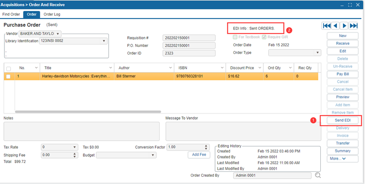 Setting Up EDI | ILS Documentation